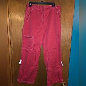 Red Cargo Pants